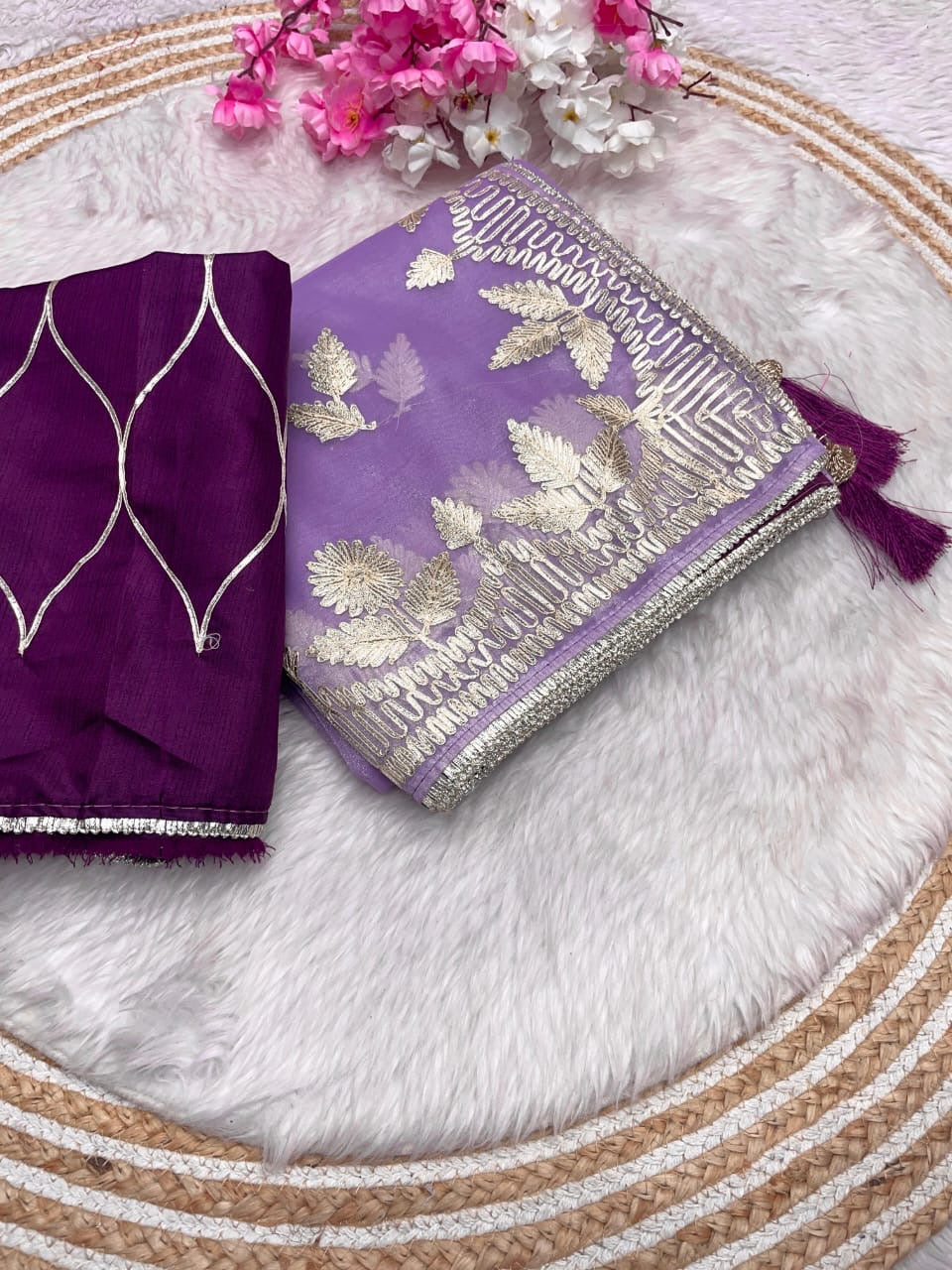 Soft Twil net saree