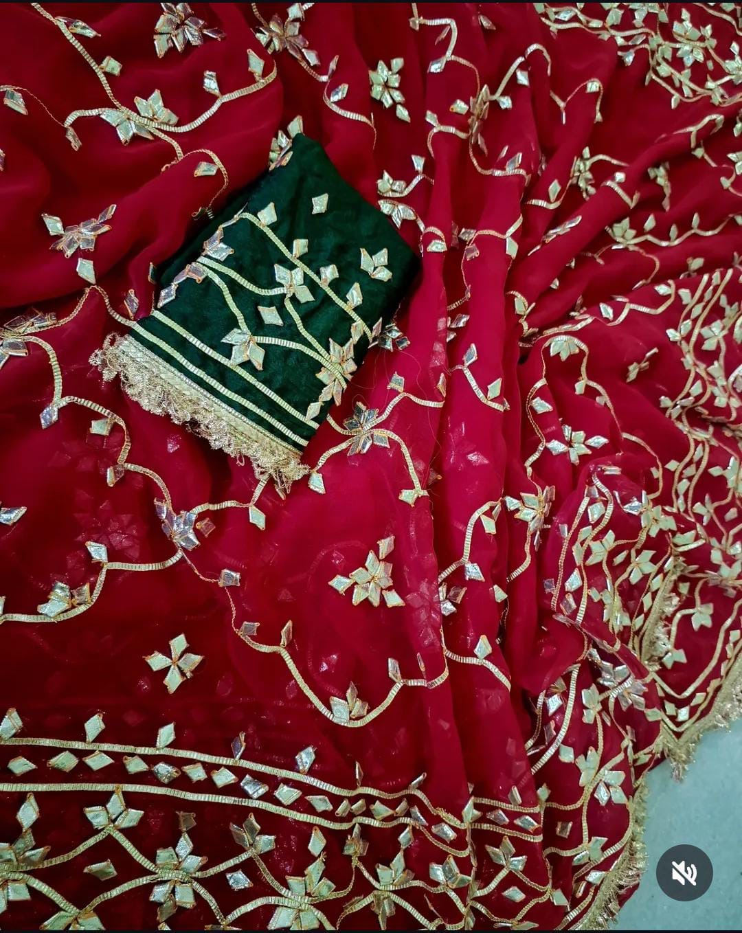 Kacchi Gotta saree