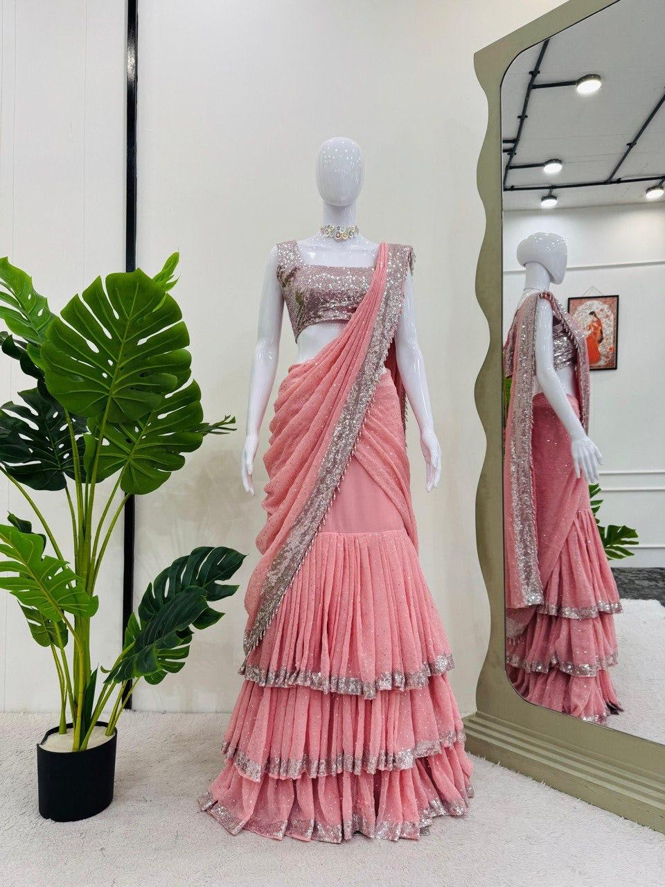 Ready to wear Lehengha saree