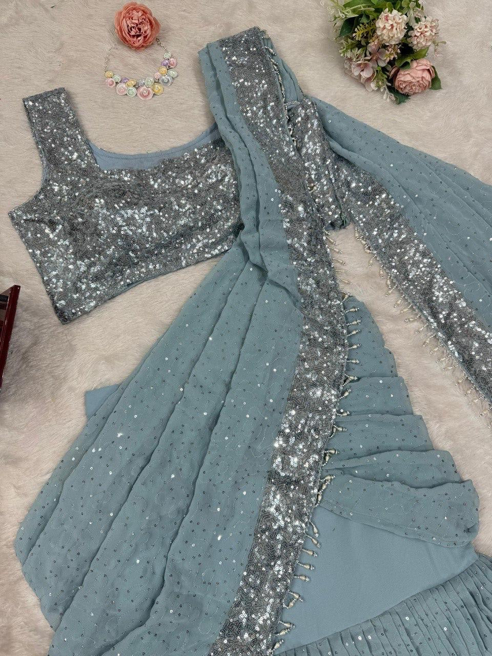Ready to wear Lehengha saree
