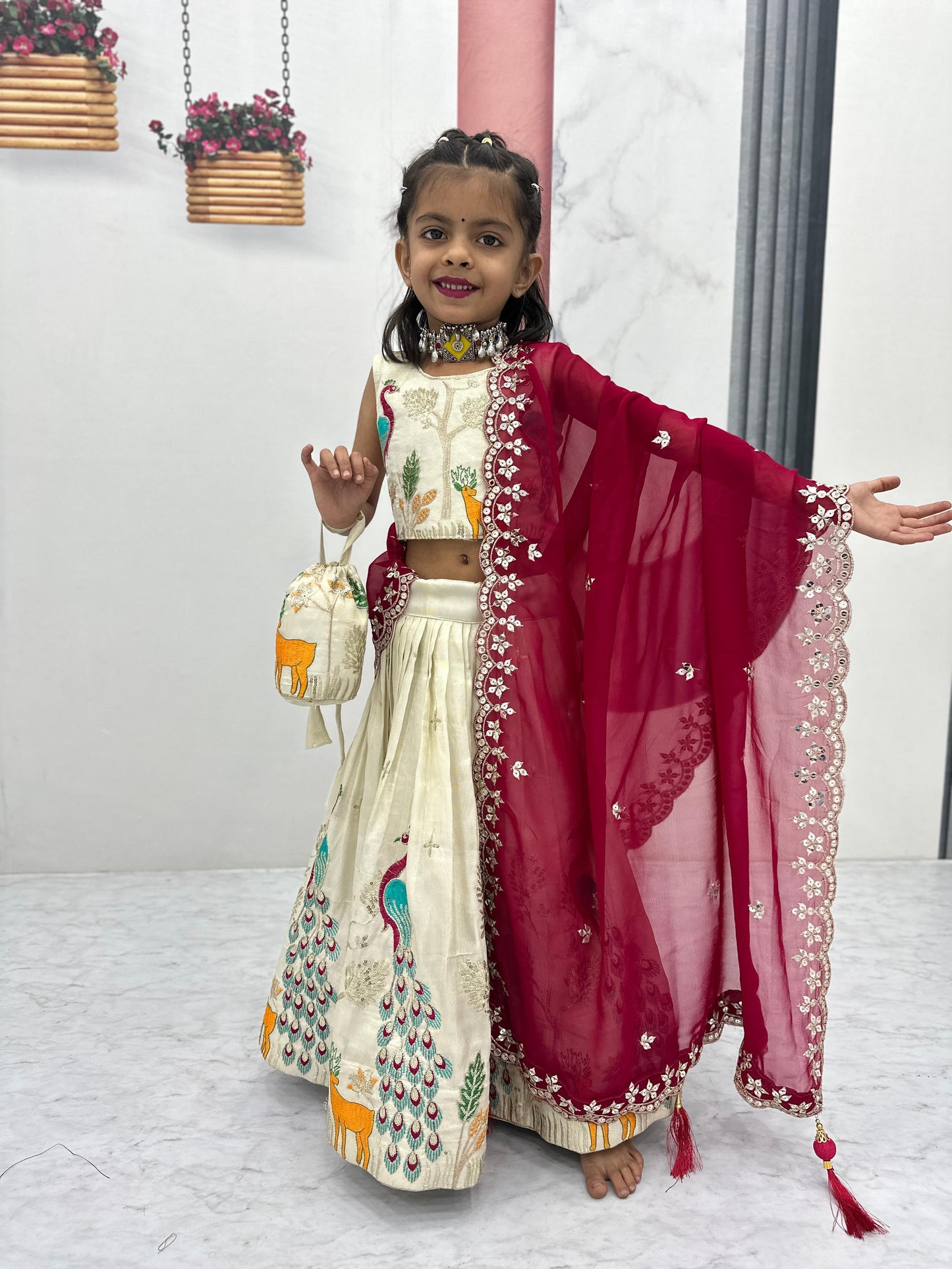 Kids Special Embroidered Lehenga Choli