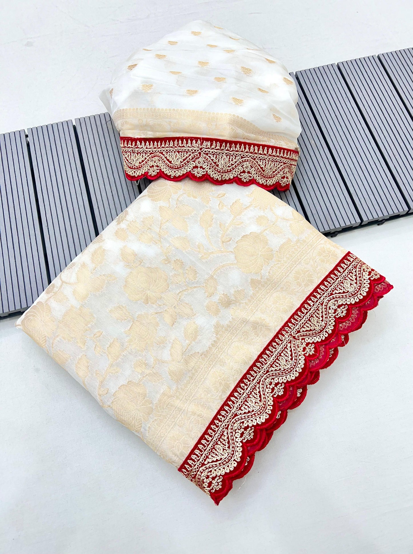 khaddi georgette designer saree