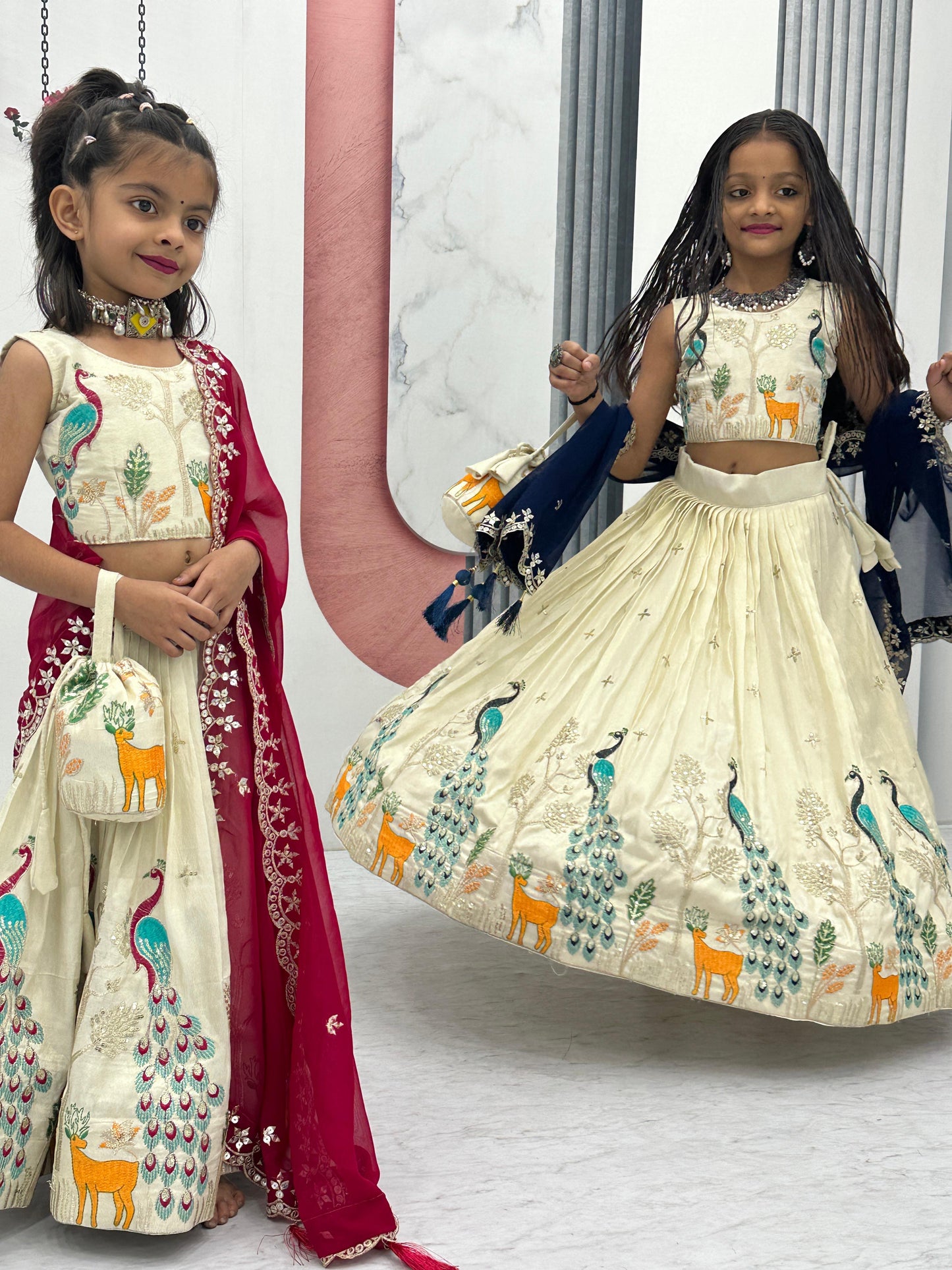 Kids Special Embroidered Lehenga Choli