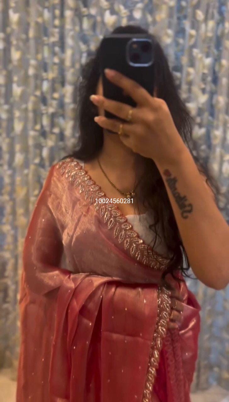 Designer Zimmy Choo Party Wear Saree
