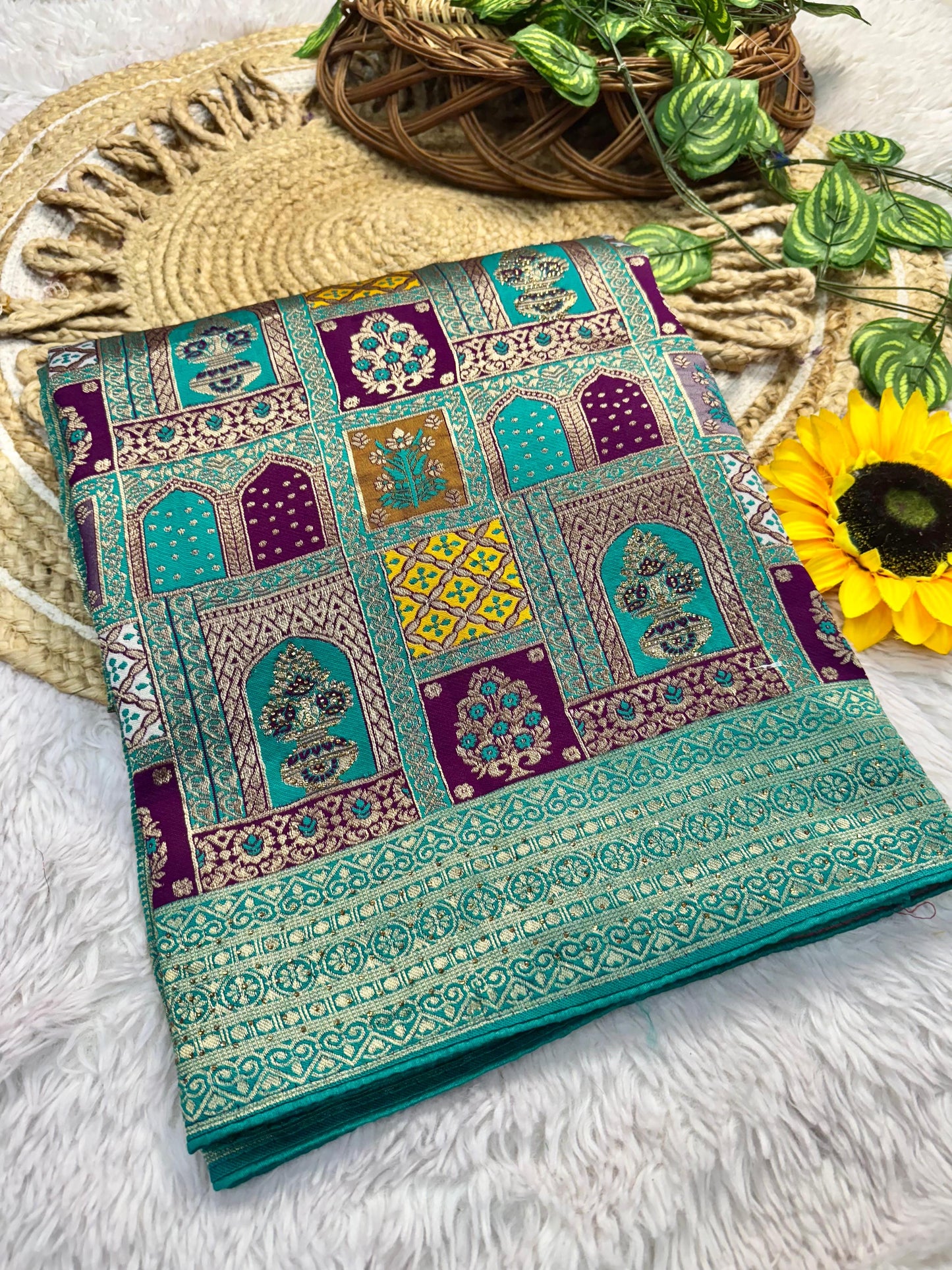 viscose Pure Soft Kolkata Meena Silk