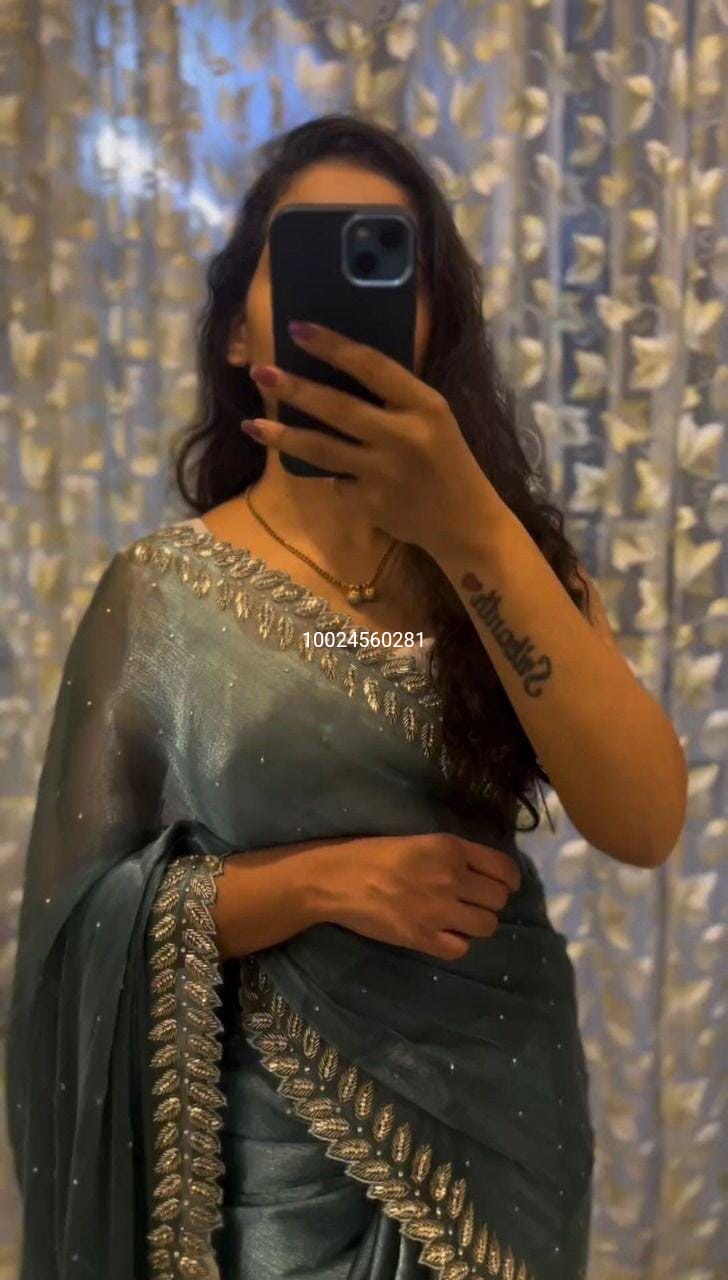 Designer Zimmy Choo Party Wear Saree