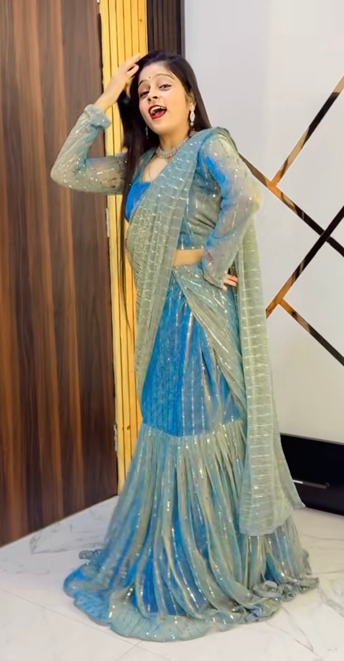 Ready to wear Lehengha saree