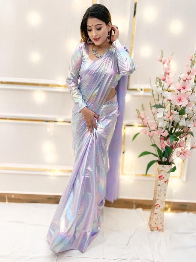 UNICORN SAREE IN SHADES OF RAINBOW