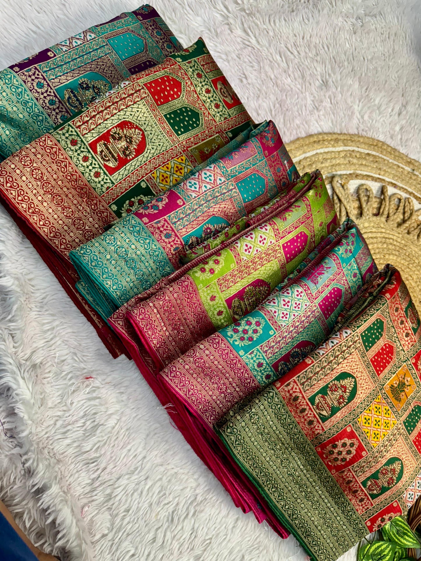 viscose Pure Soft Kolkata Meena Silk