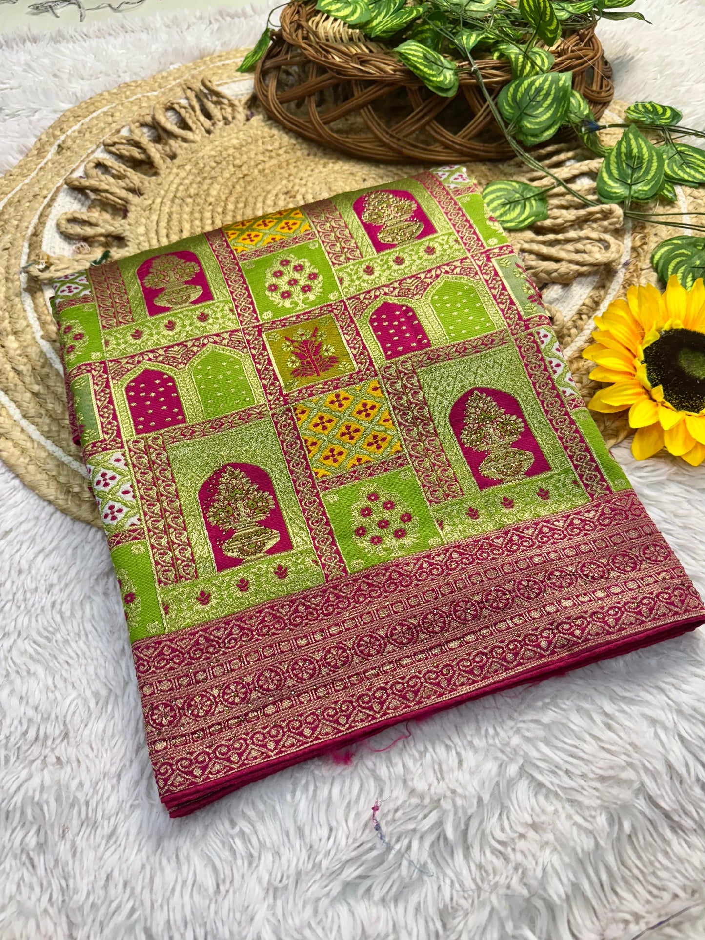 viscose Pure Soft Kolkata Meena Silk