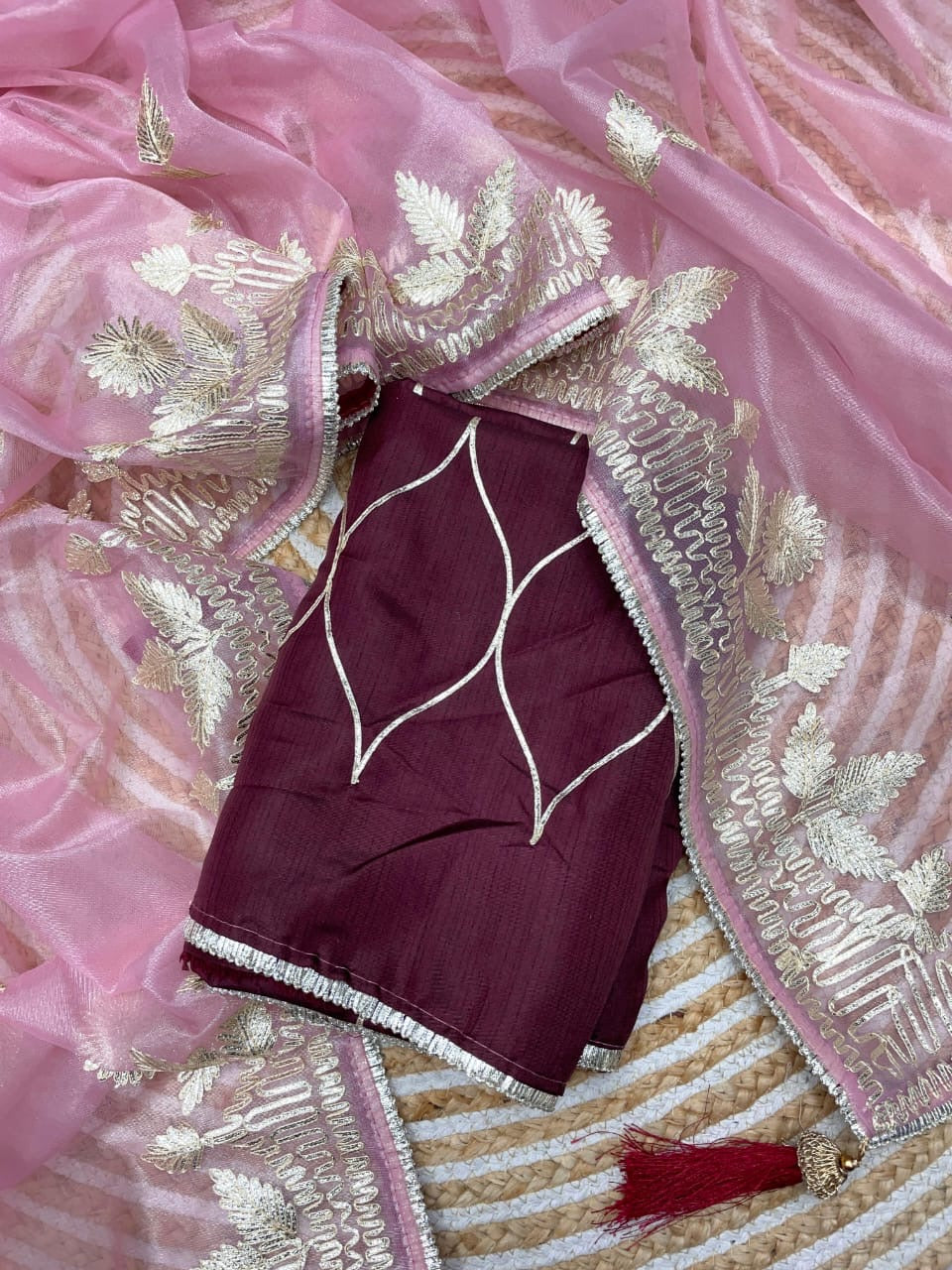 Soft Twil net saree
