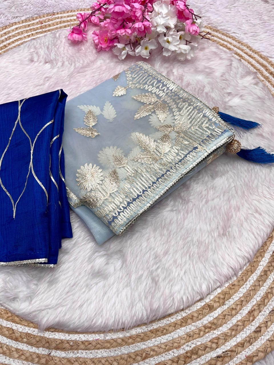 Soft Twil net saree