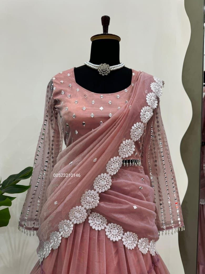 Ready To Wear Lehanga Saree