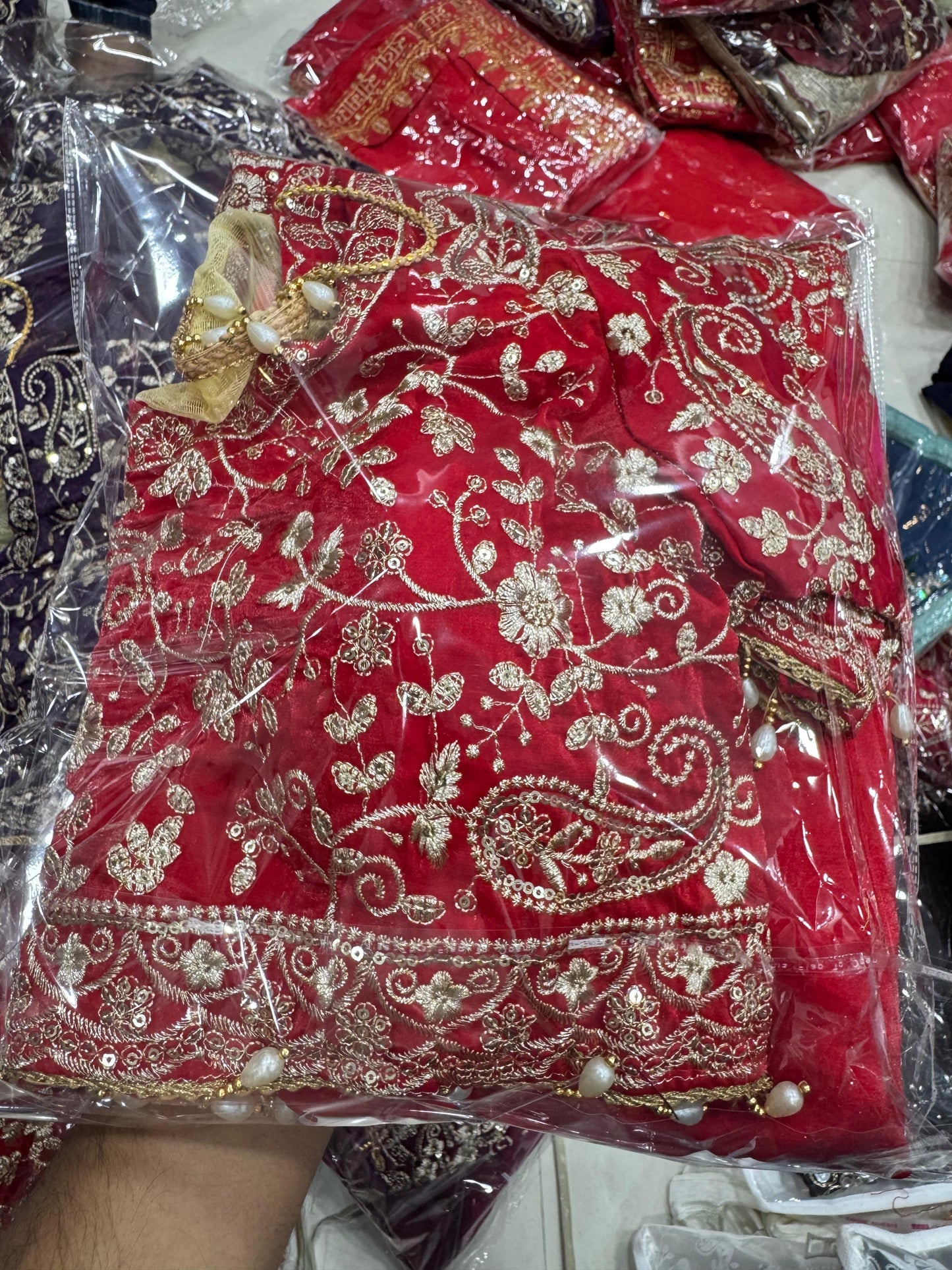 Fandy satin silk designer saree