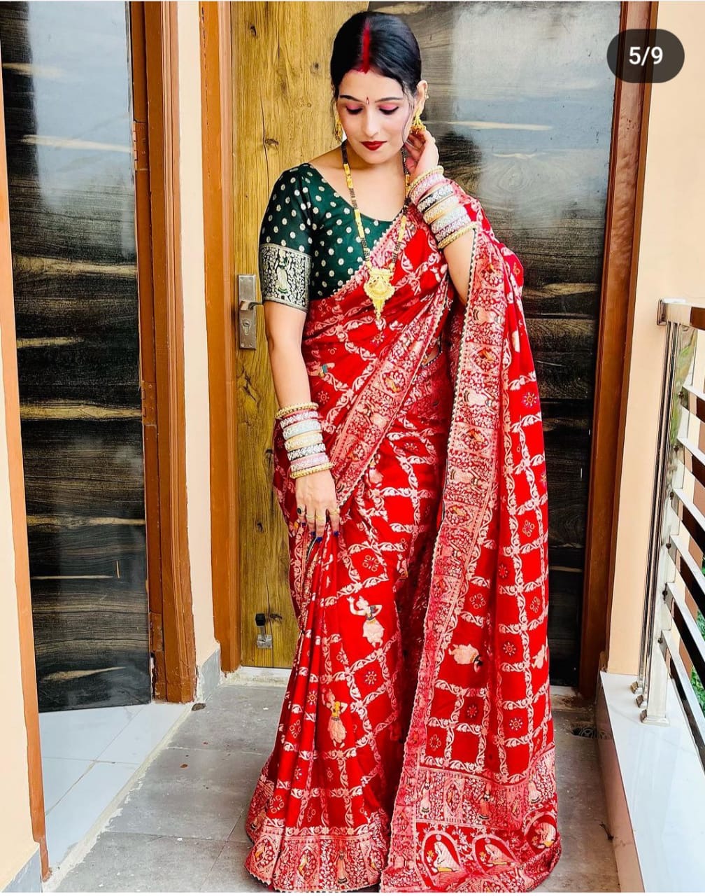 Russian Dola fabric with beautiful