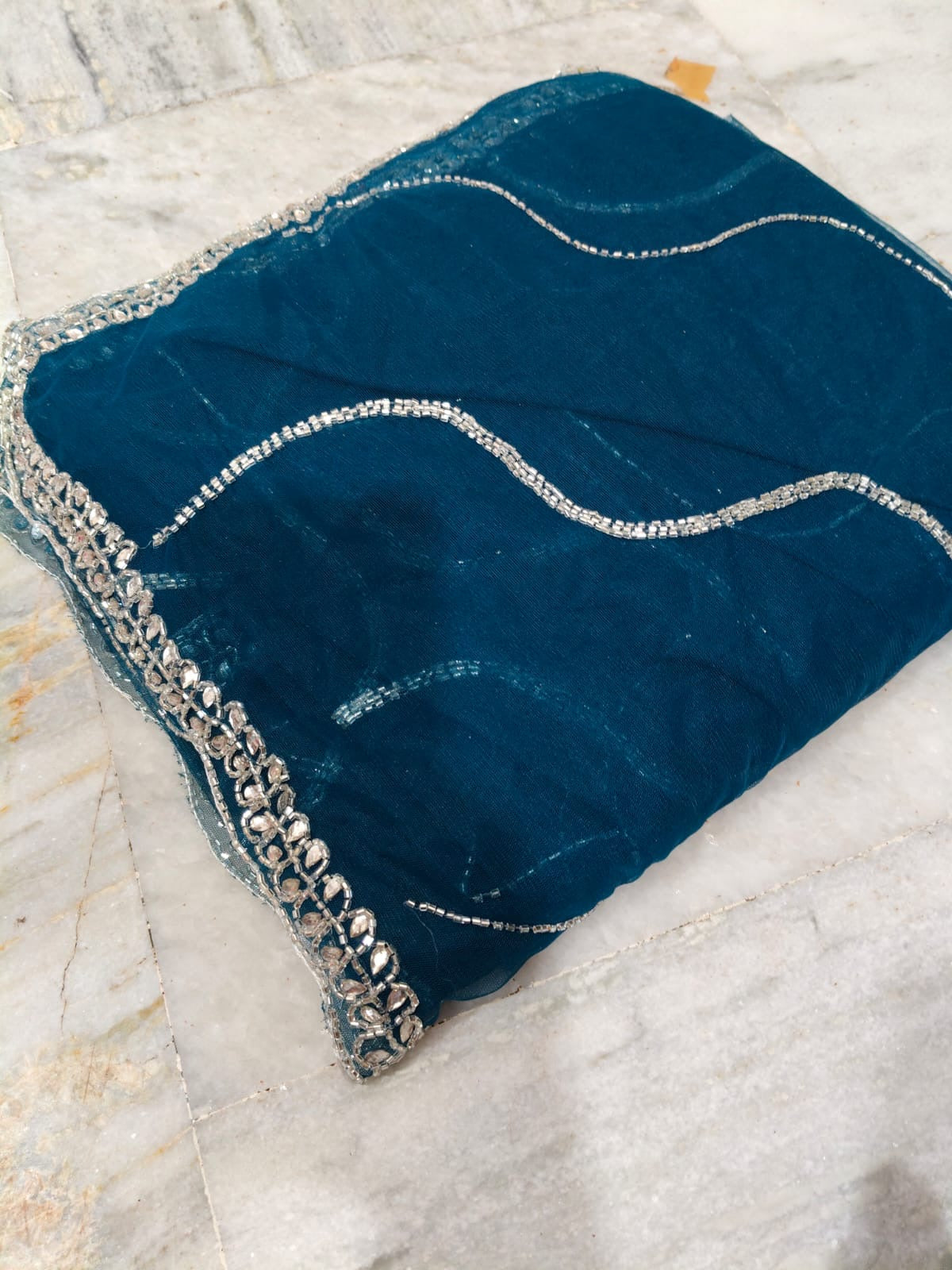 Payal design net handwork saree