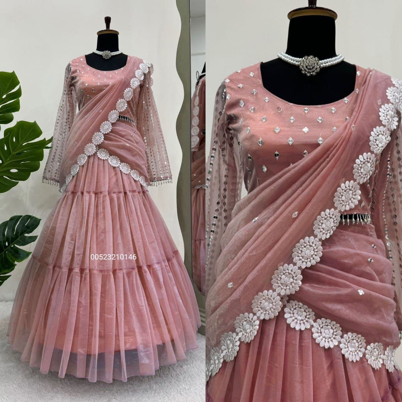 Ready To Wear Lehanga Saree