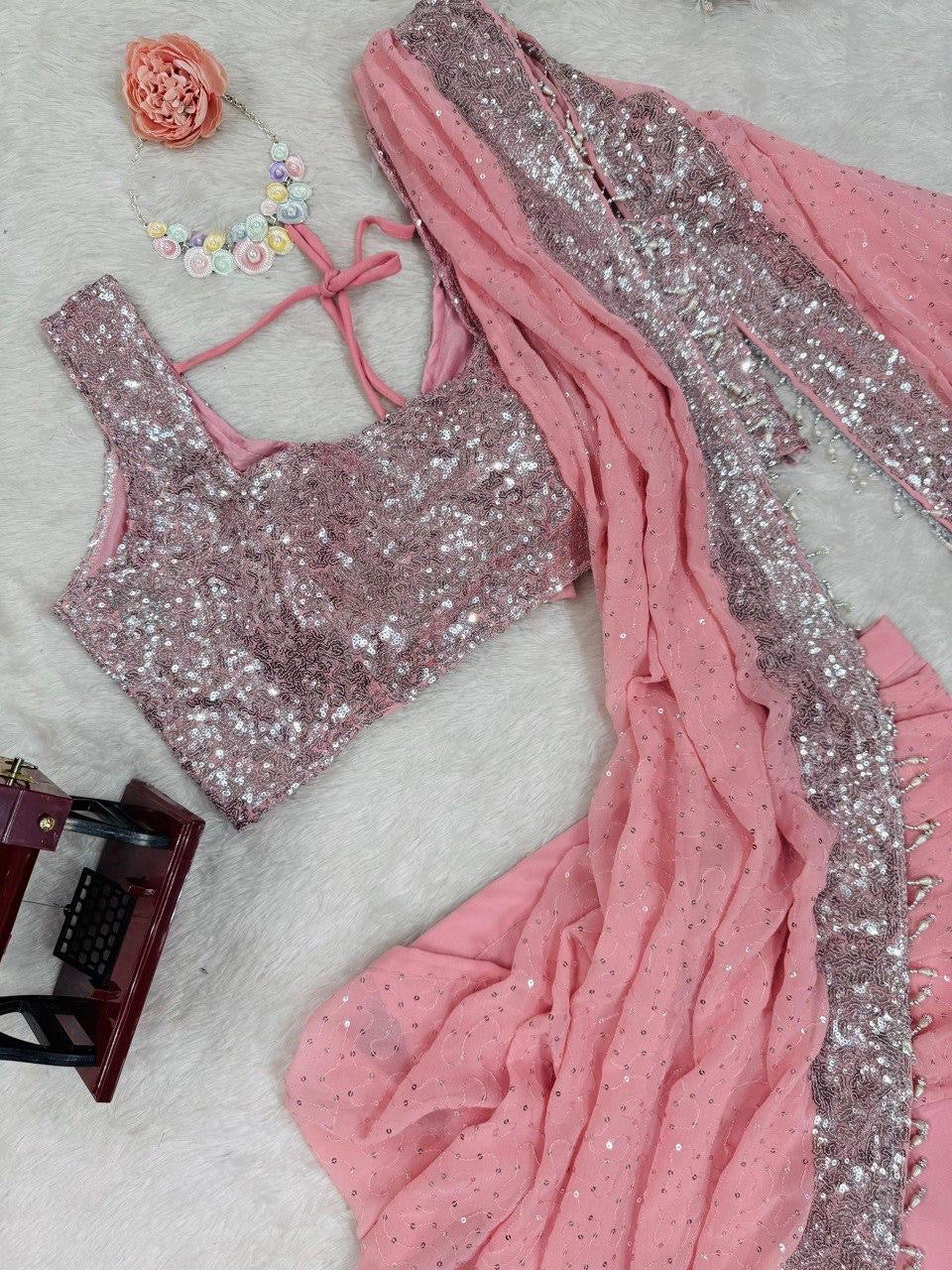 Ready to wear Lehengha saree
