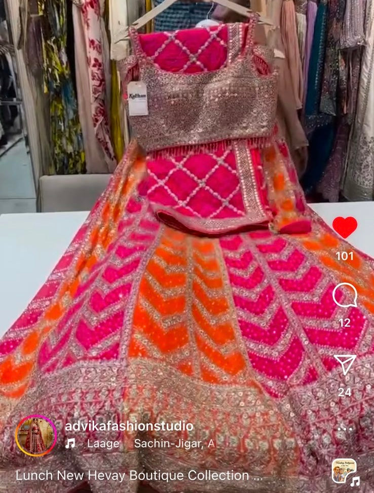 Lehenga Choli with dupatta