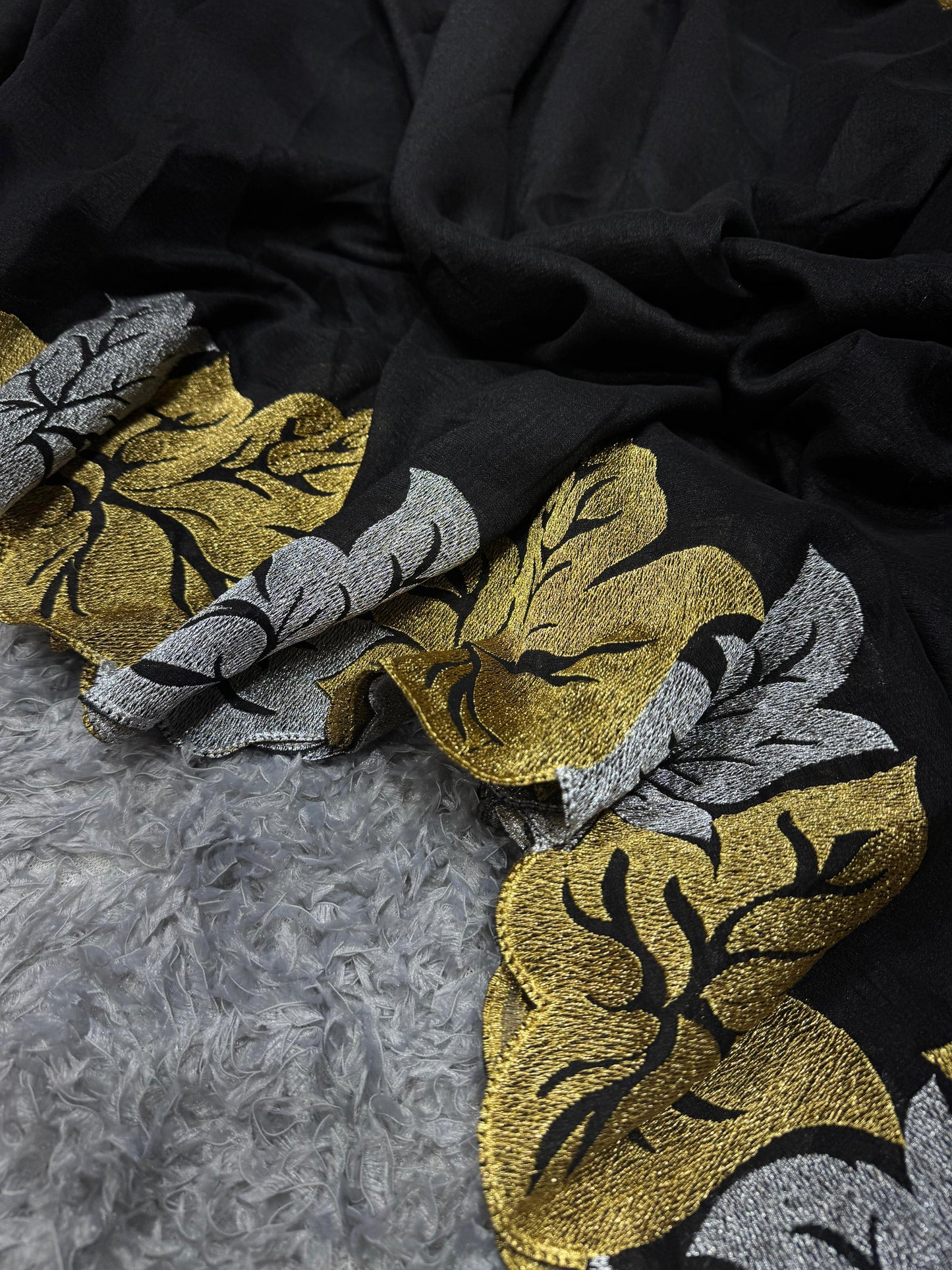 Soft Vichitra Silk saree