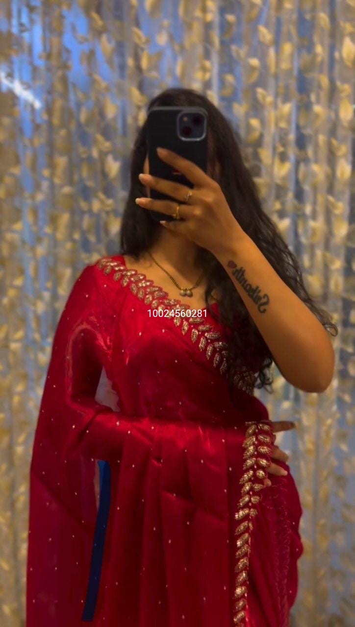 Designer Zimmy Choo Party Wear Saree