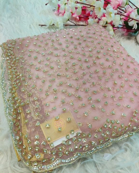 Crystal Tissues saree