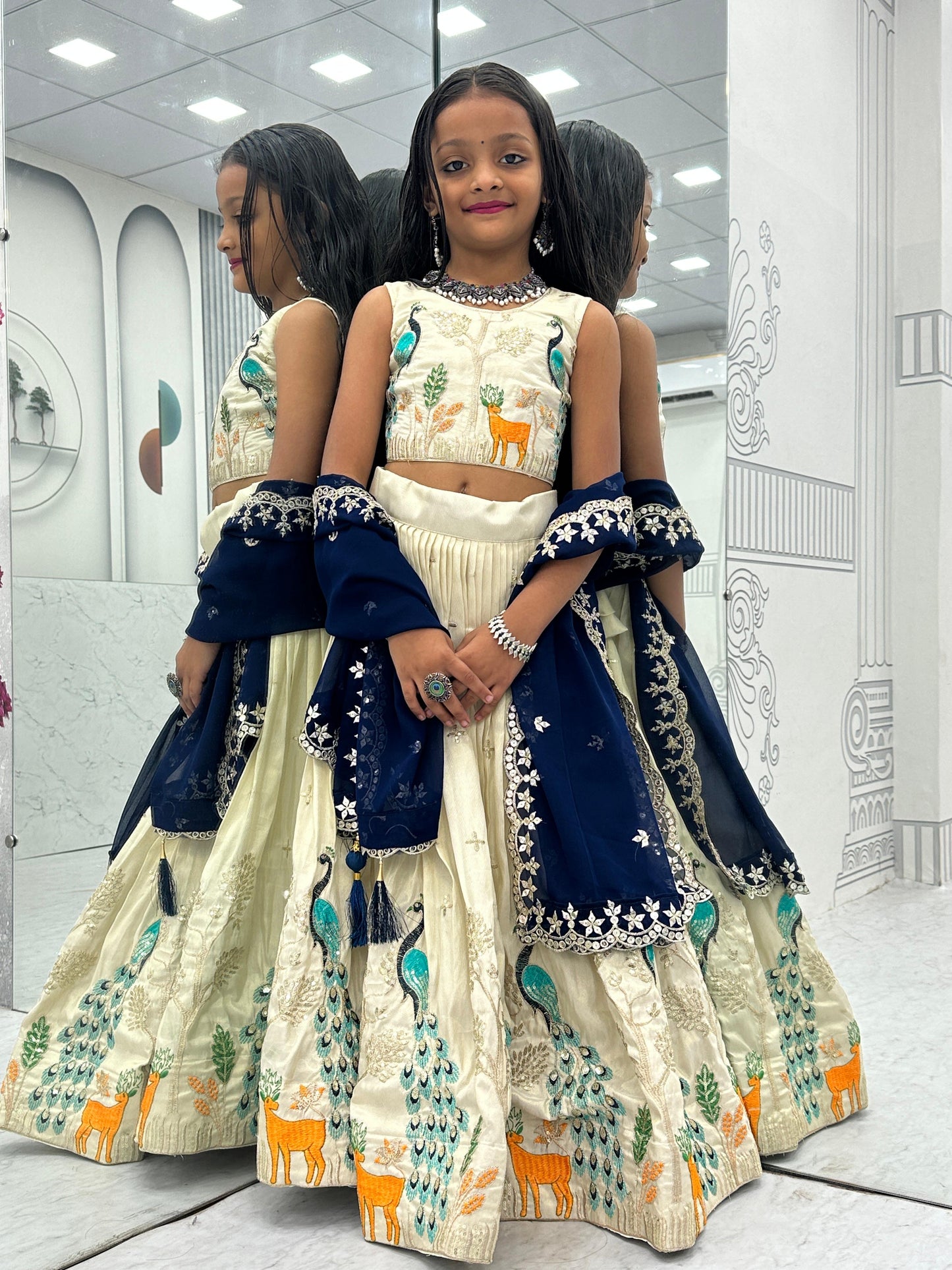 Kids Special Embroidered Lehenga Choli