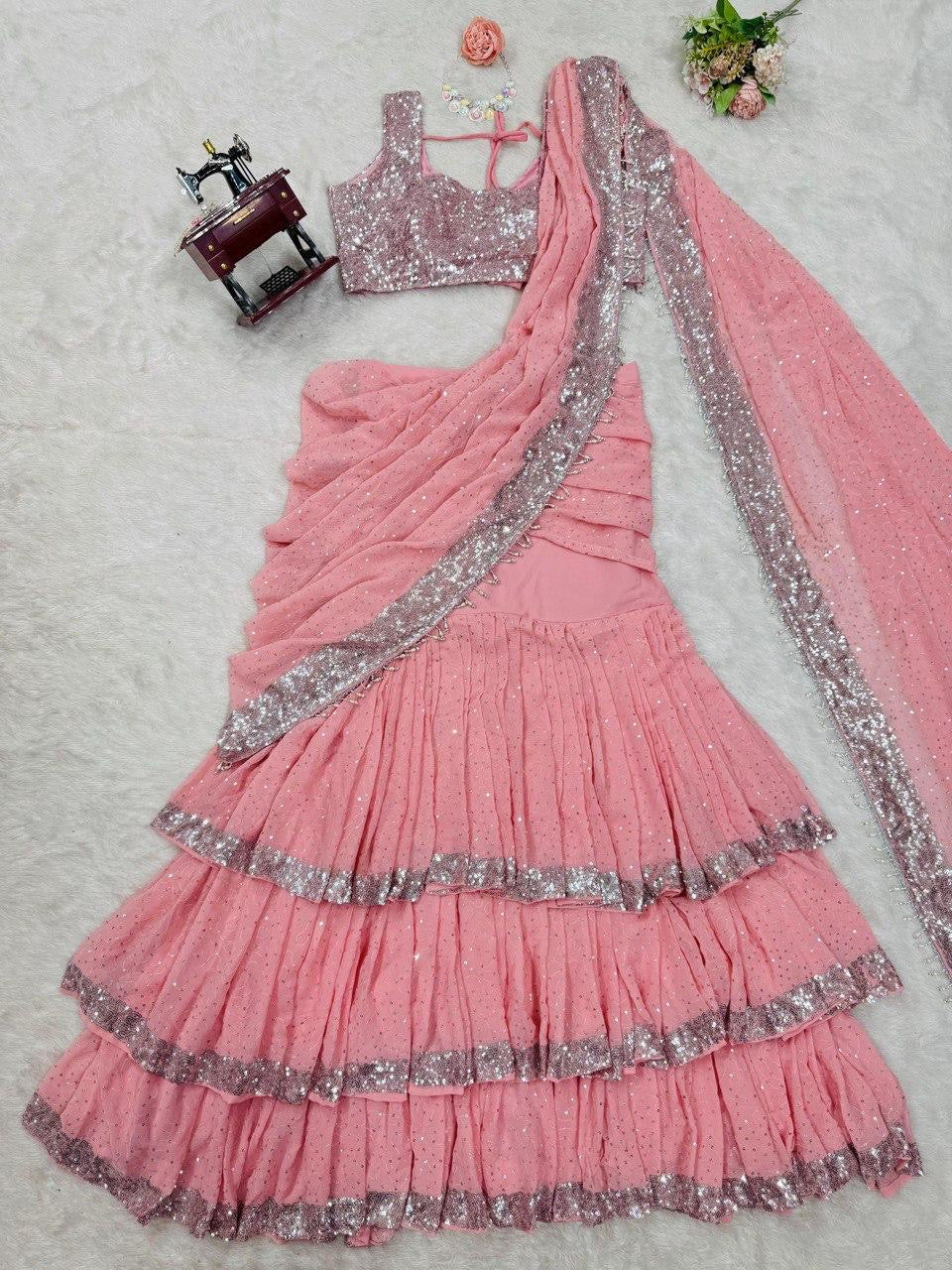 Ready to wear Lehengha saree