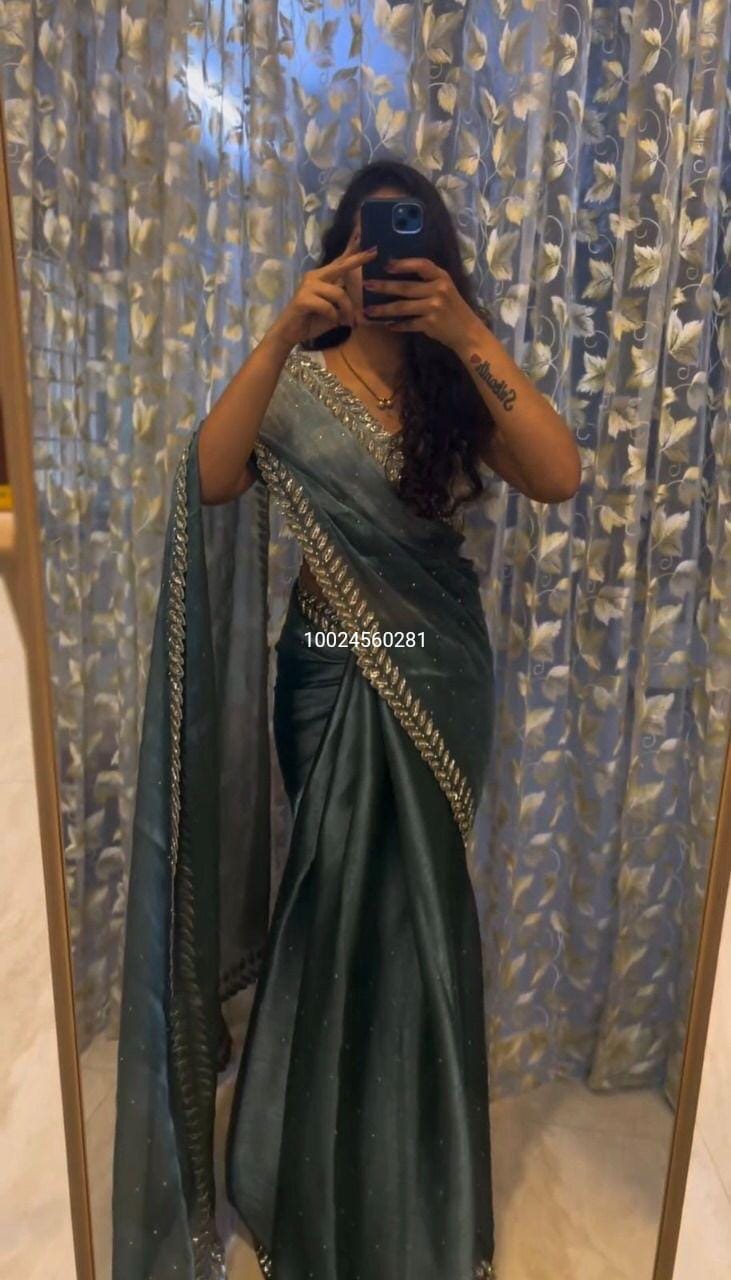 Designer Zimmy Choo Party Wear Saree