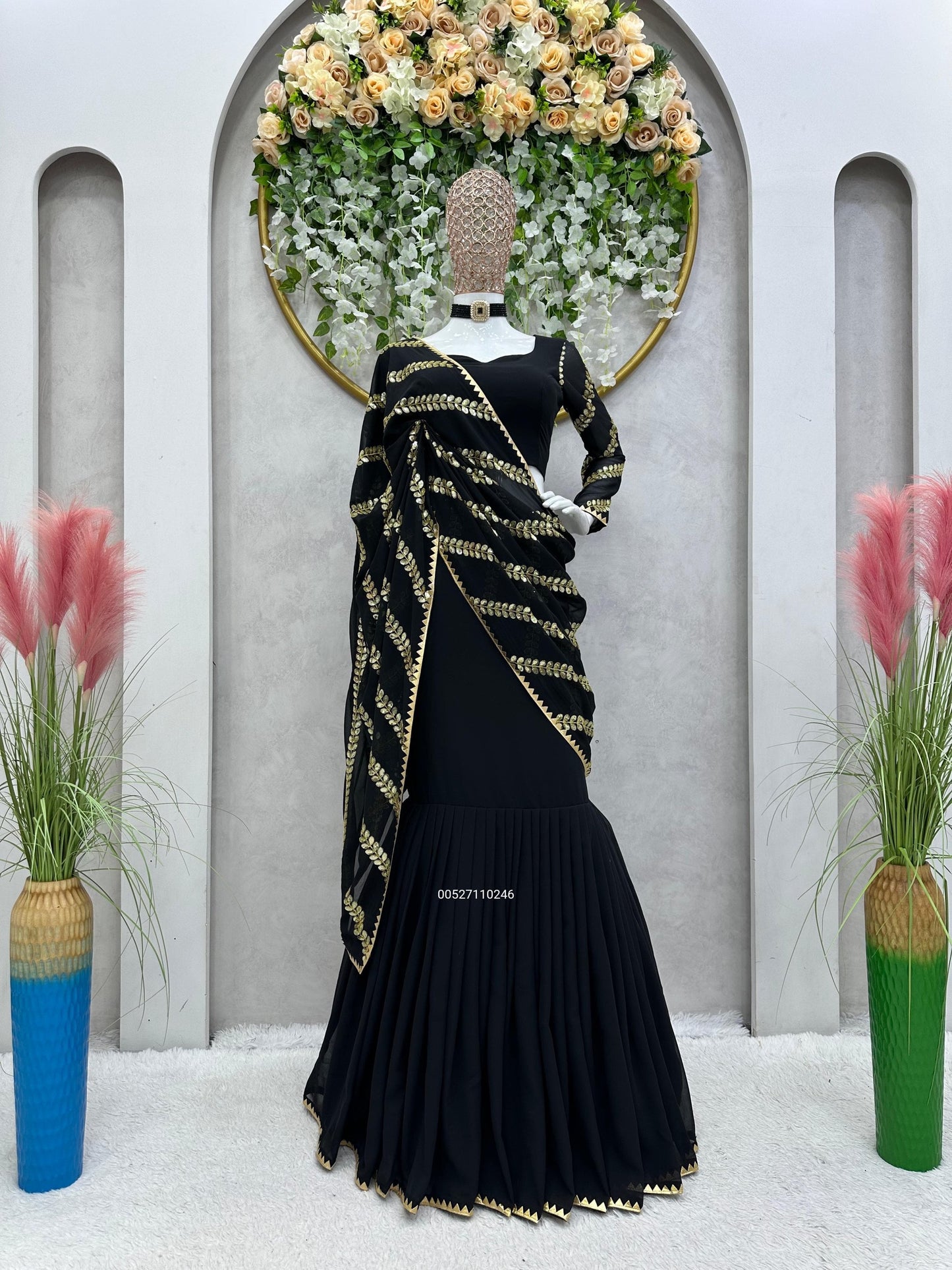 Ready to wear Lehnga Saree