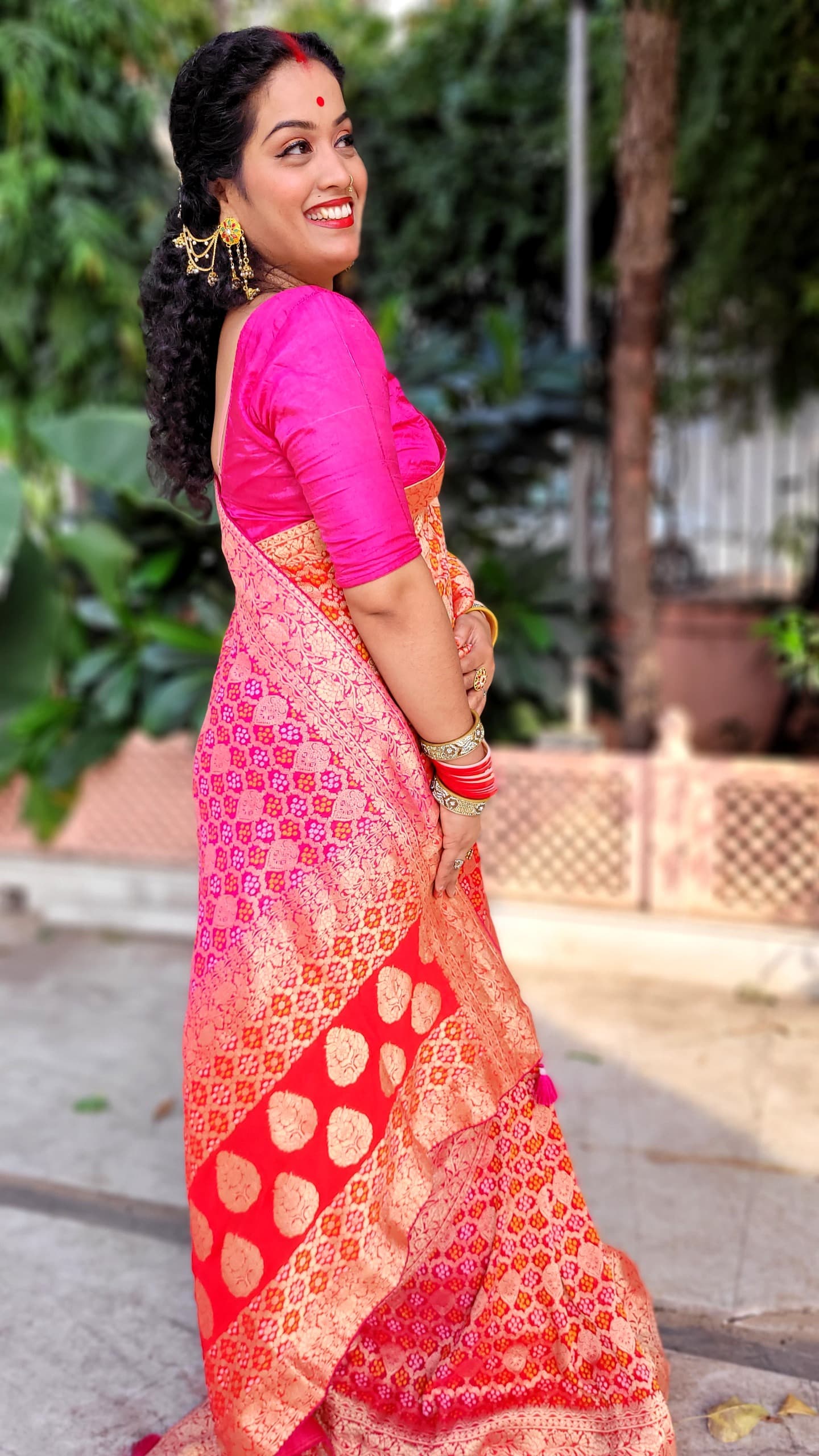 Banarsi Georgette saree
