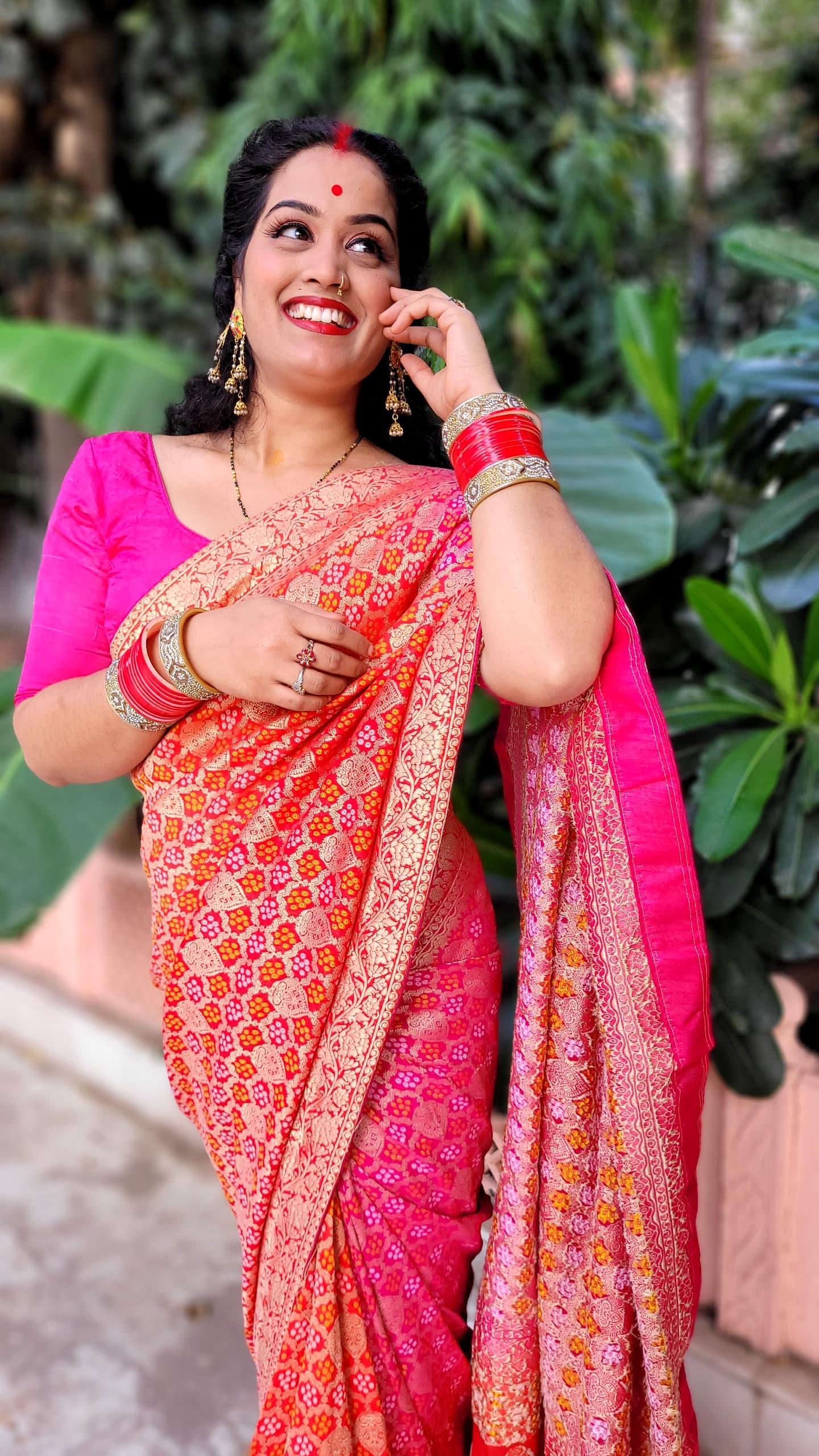 Banarsi Georgette saree