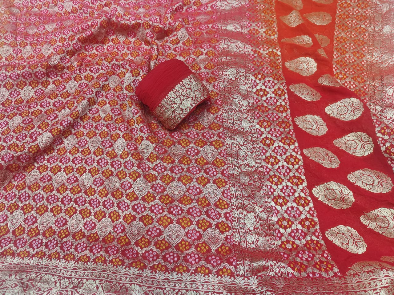 Banarsi Georgette saree