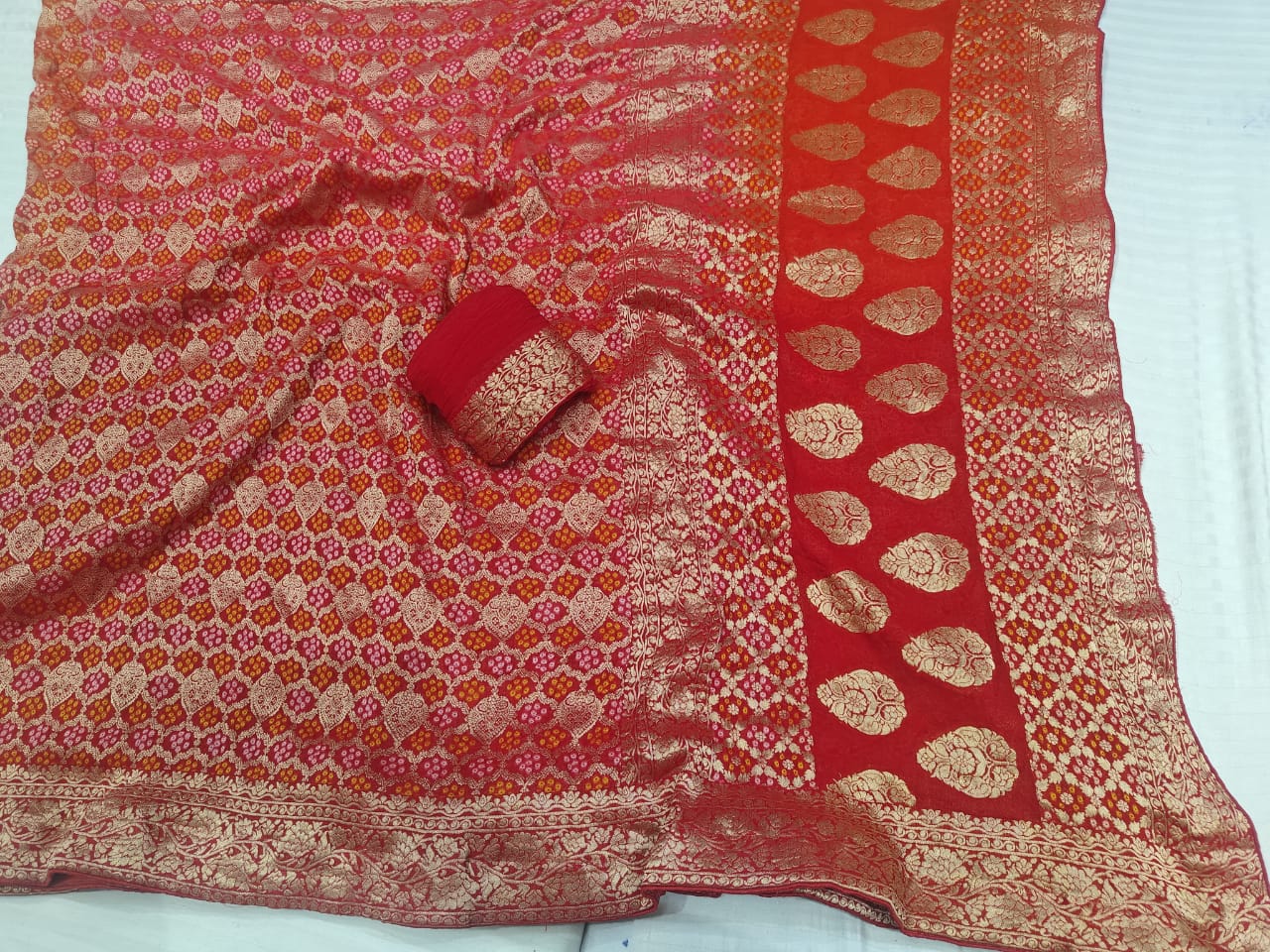 Banarsi Georgette saree
