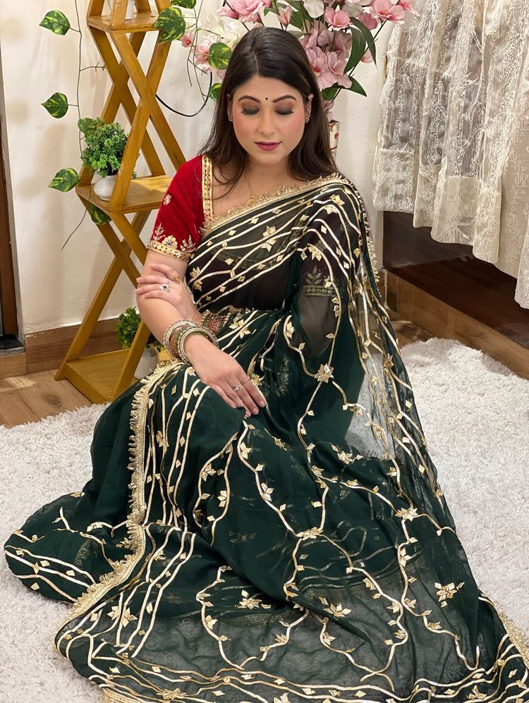 Gotta Patti work Sarees