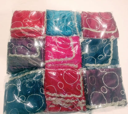 Fendi fabric with diamond stone handwork