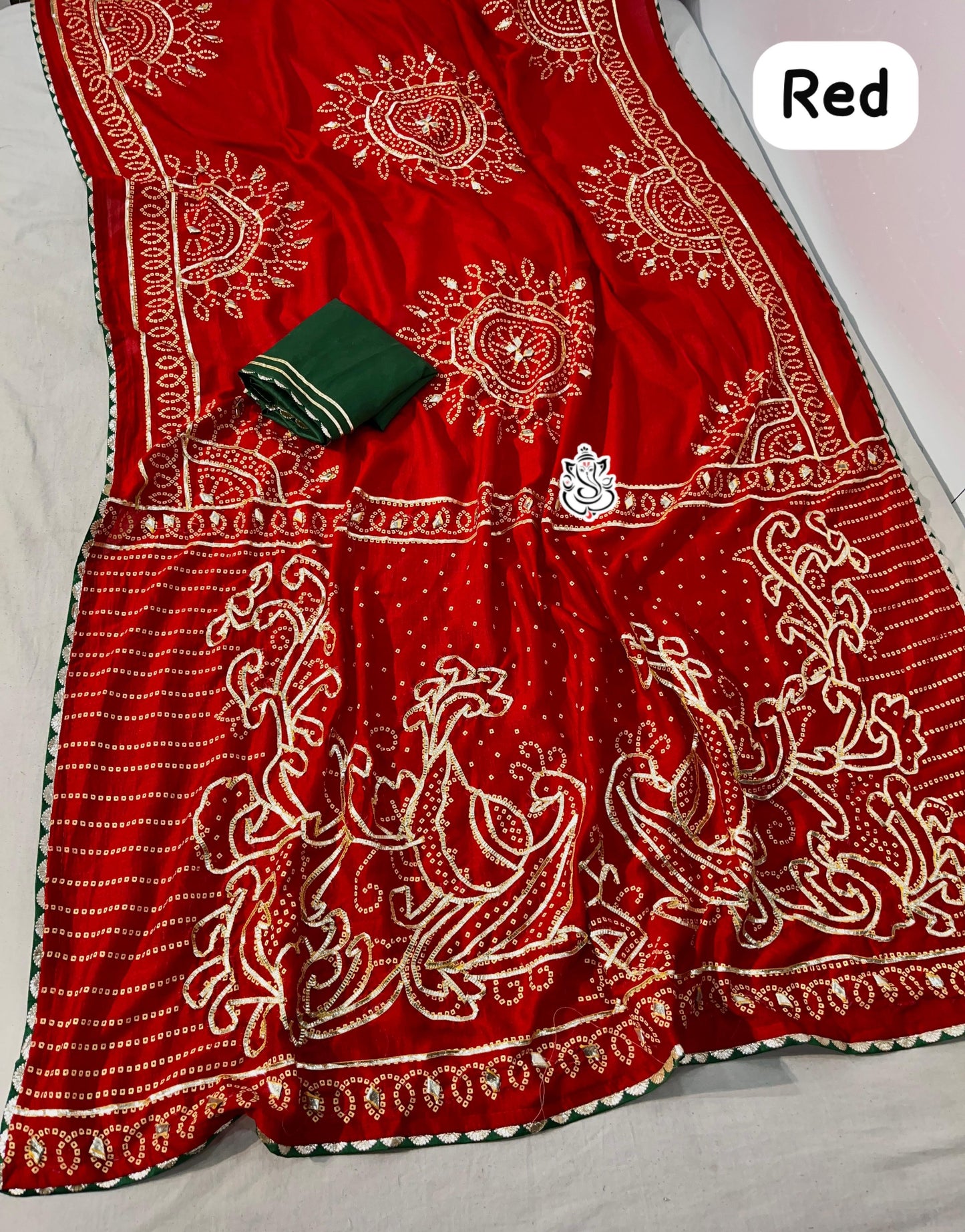 Vichitra silk saree