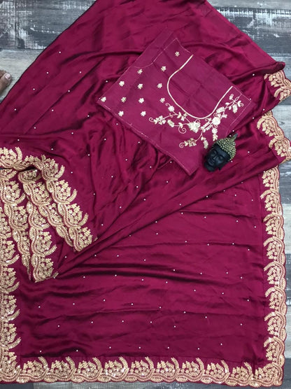 RANGOLI SILK ON BEAUTIFUL WORK