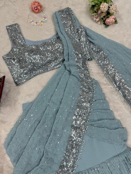 Ready to wear Lehengha saree