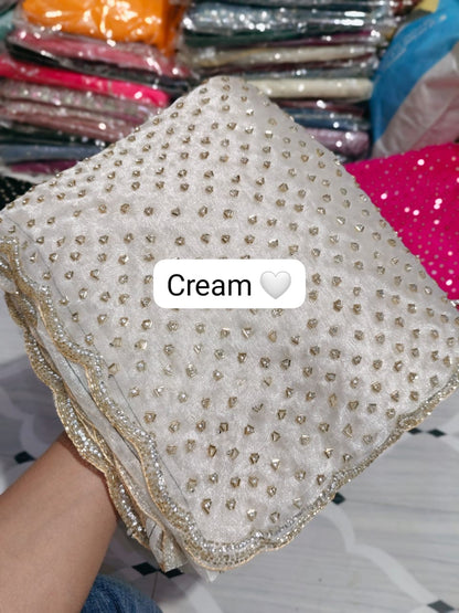 Crystal Tissues saree