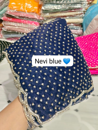 Crystal Tissues saree