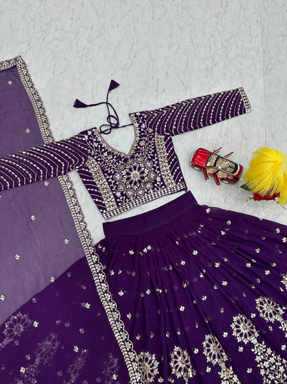 Embroidered Lehenga Choli