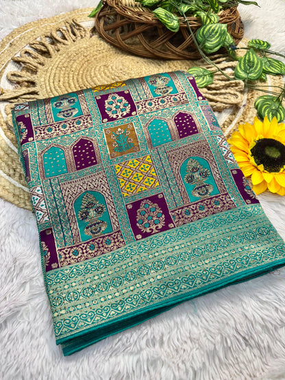 viscose Pure Soft Kolkata Meena Silk