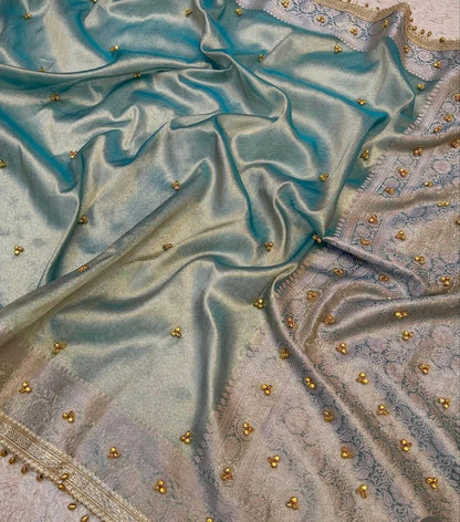 Ghunghroo Tissue saree