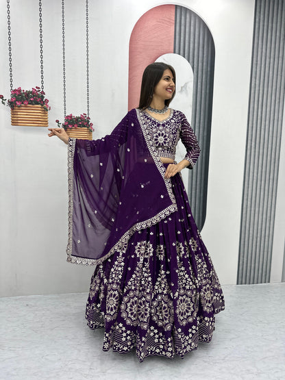 Embroidered Lehenga Choli