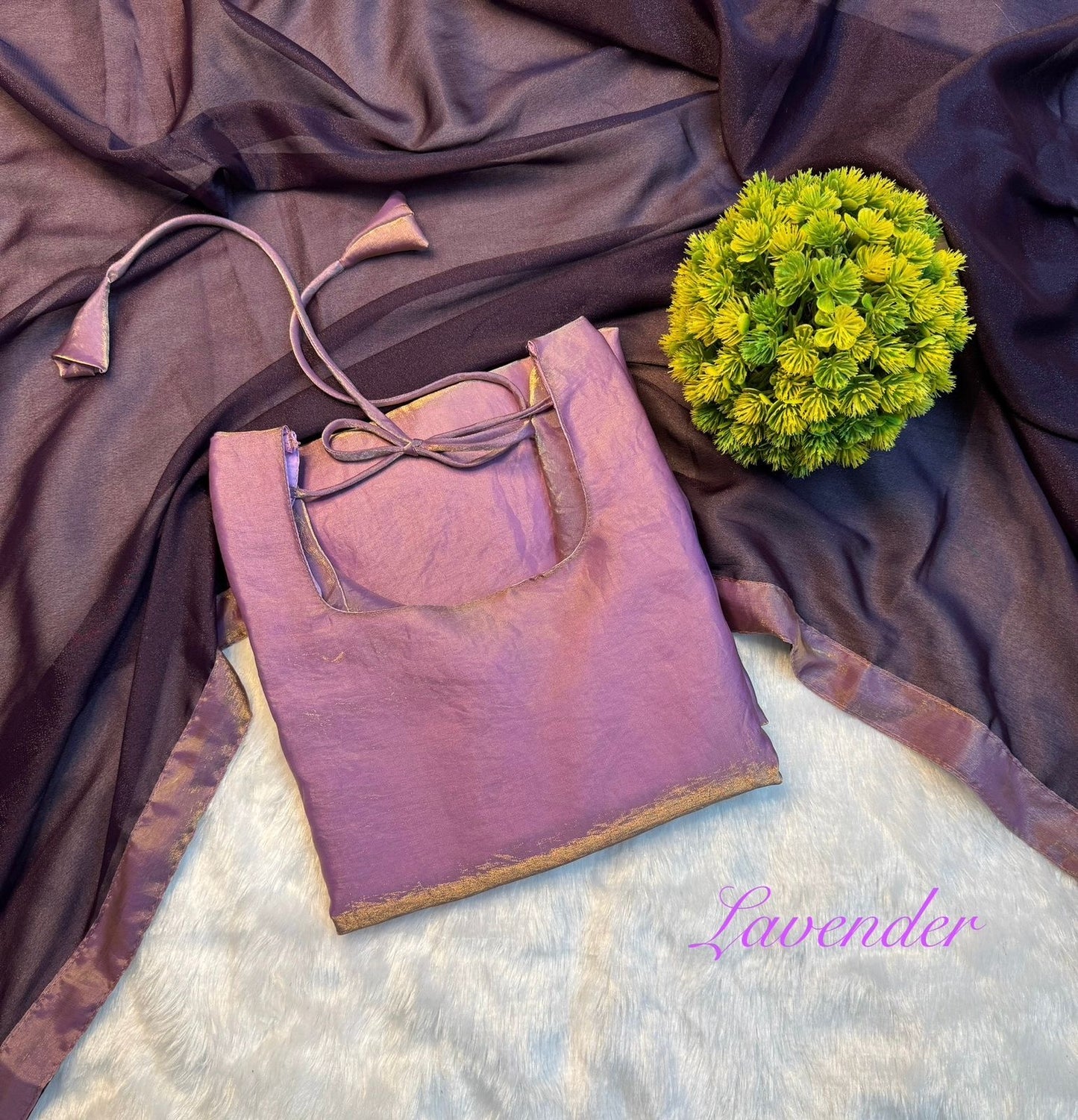 Soft space silk suit set