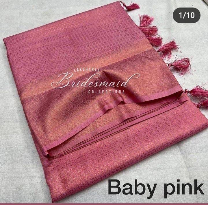 Kubera Pattu Silk Saree Rich Pallu & Brocade