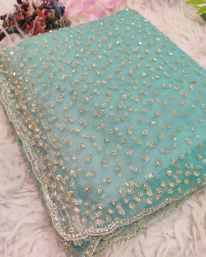 Crystal Tissues saree