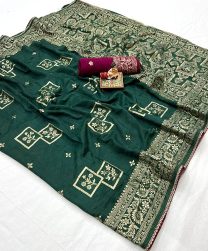 Muslin Silk zari saree