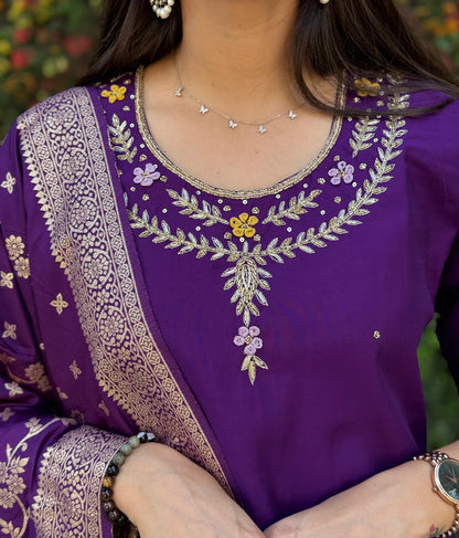 Designers Kurti Pent Dupatta Set